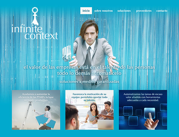 Infinite Context - Website corporativo
